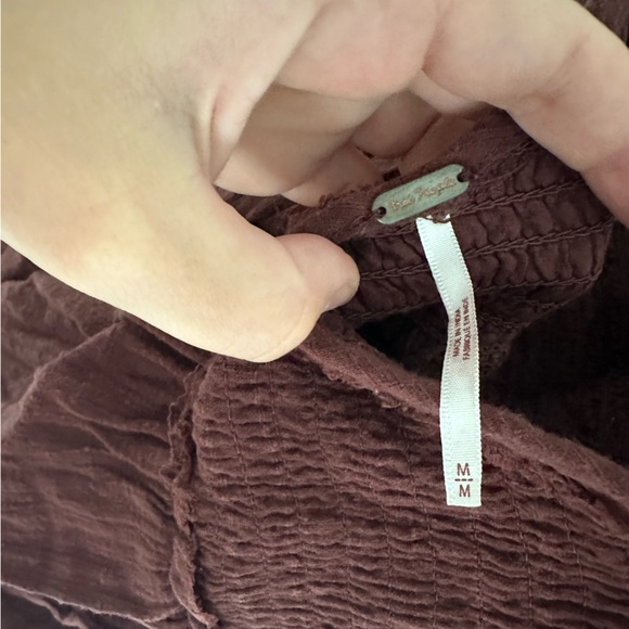 Free People Maroon Mini Dress - Picture 5 of 5